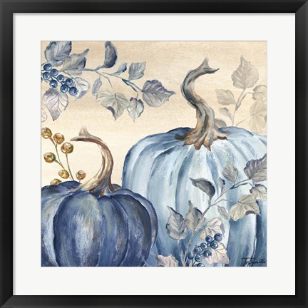 Framed Pumpkin Blues II Print
