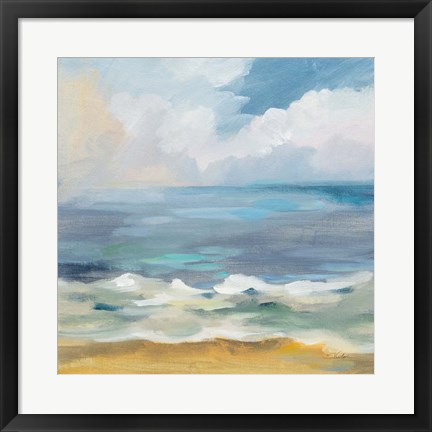 Framed Del Mar Sky I Print
