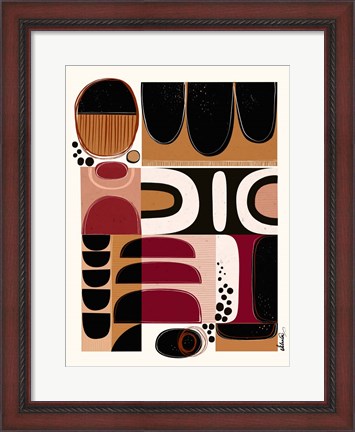 Framed Phylatic -Tribal Tapestry Print
