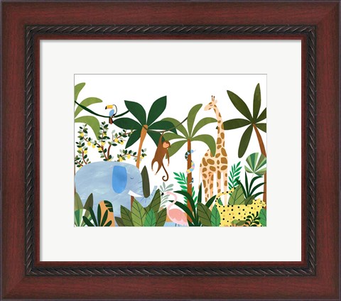 Framed Jungle Print