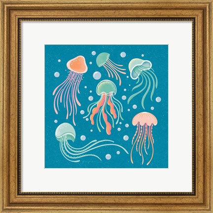 Framed Under the Sea IV Print