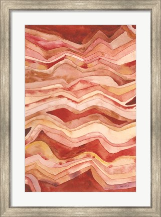 Framed Painted Desert II Print