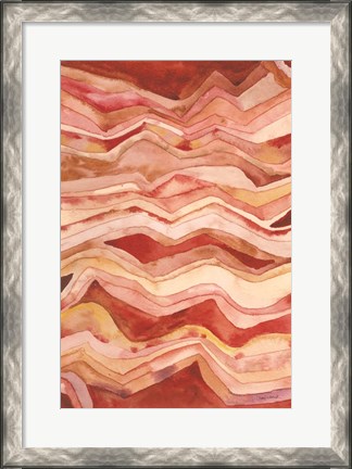 Framed Painted Desert II Print