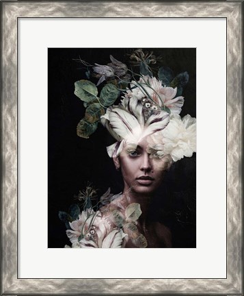 Framed Botanical Woman No. 2 Print