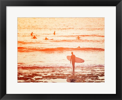 Framed Surfer Print