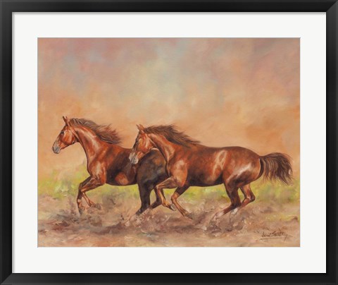 Framed Horses Final Print