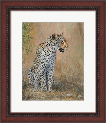 Framed Leopard Print