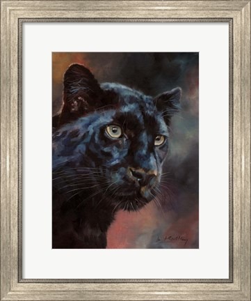 Framed Black Panther 1 Print