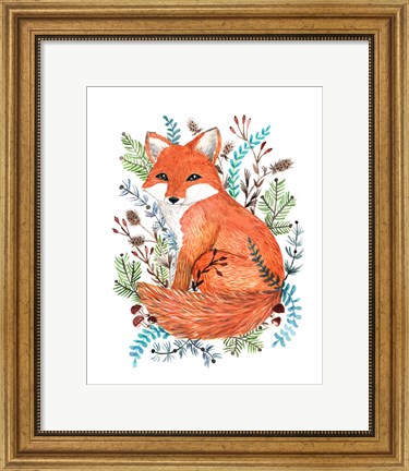 Framed Fox Print