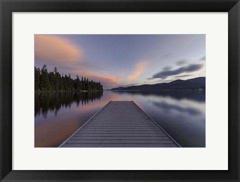 Framed Priest Lake Print