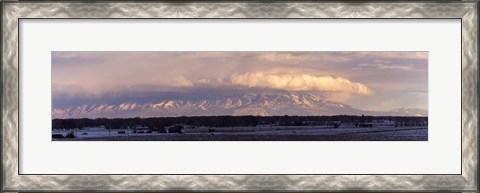 Framed Colorado Mountains Print