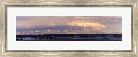 Framed Colorado Mountains Print