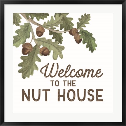 Framed Lost in Woods I-The Nut House Print