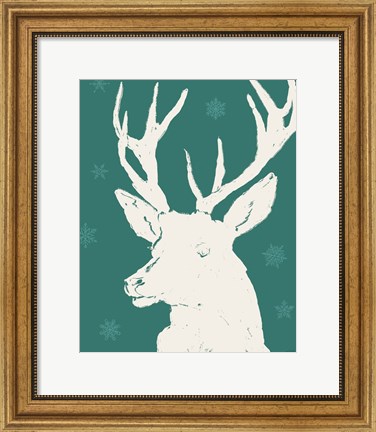 Framed Seasonal Shades V Print