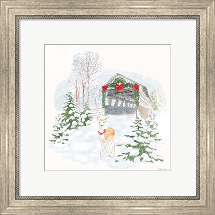 Framed Home For The Holidays III Print