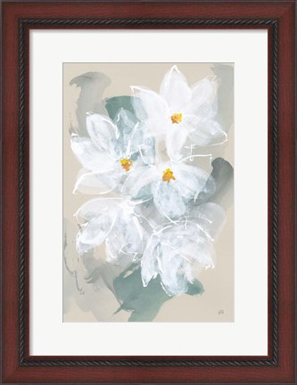 Framed Narcissus I Print