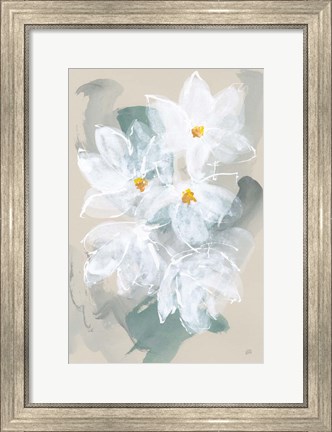 Framed Narcissus I Print