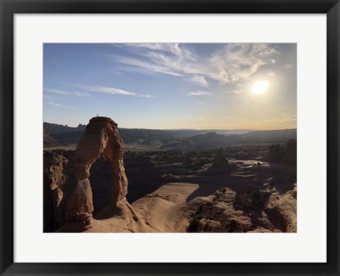 Framed Delicate Arch, Arches National Park, Moab, Utah Print