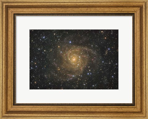 Framed Intermediate Spiral Galaxy IC 342 Print