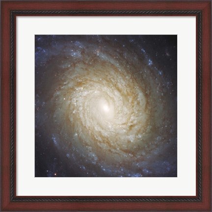 Framed Nucleus of Spiral Galaxy NGC 976 Print