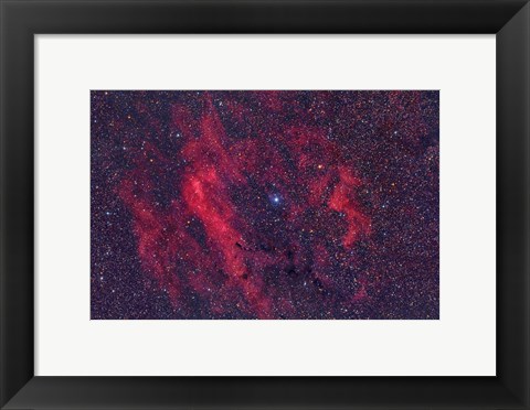 Framed Emission Nebula Sh2-199 Print
