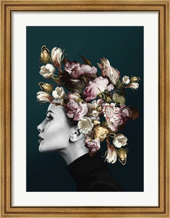 Framed Stunning Woman Print