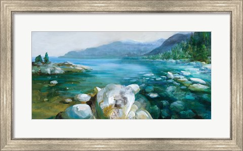 Framed Western Lake II Print