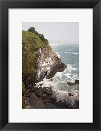 Framed Coastal Fog III Print