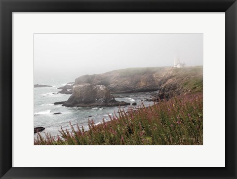 Framed Coastal Fog II Print