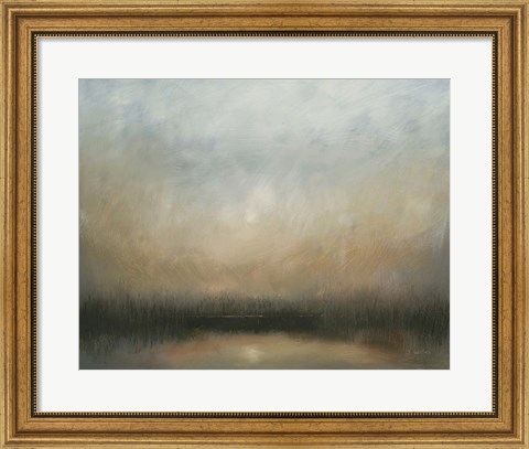 Framed Evening Landscape Print