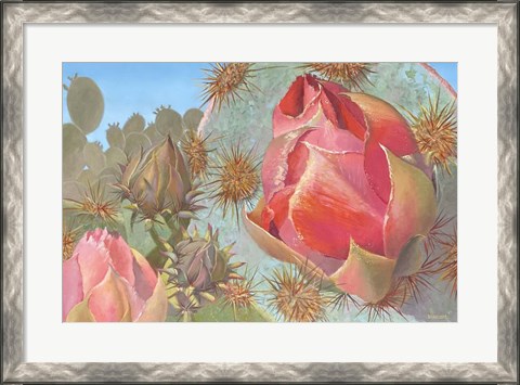 Framed Desert Garden Print