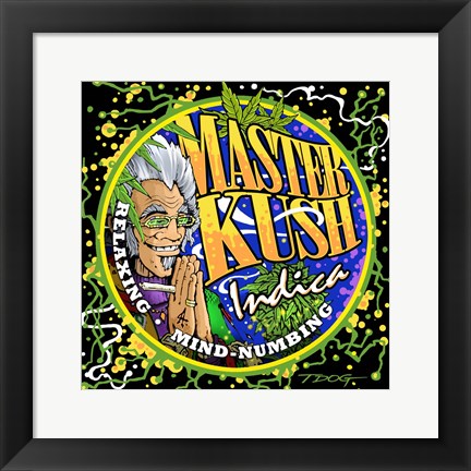 Framed Master Kush Print