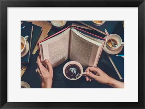 Framed Coffee For Dreamers Print