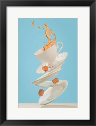 Framed Coffee For A Stage Magician Print