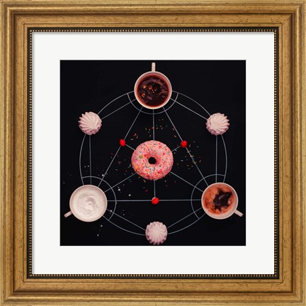 Framed Sweet Alchemy Of Cooking Print