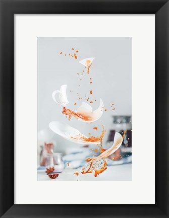 Framed Broken Cup Print