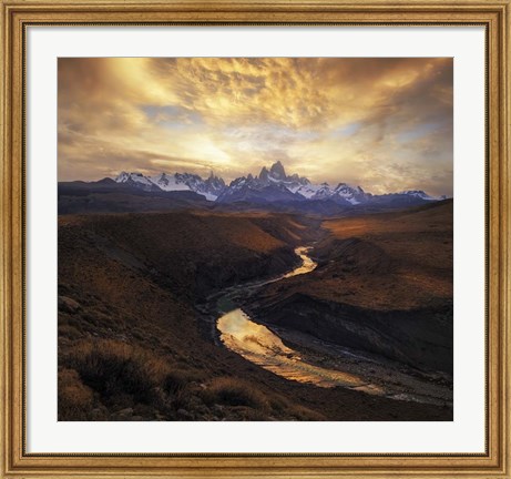 Framed View from the Gorge Print