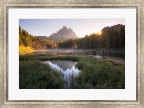 Framed Morning Silence Print