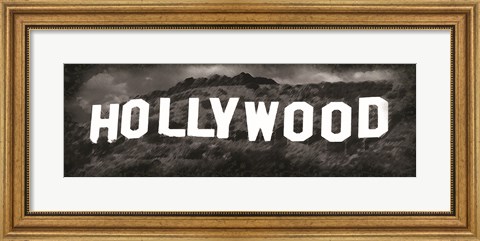Framed Hollywood Hill Print
