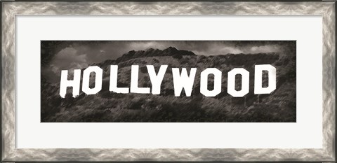 Framed Hollywood Hill Print