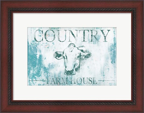 Framed Farm House Print
