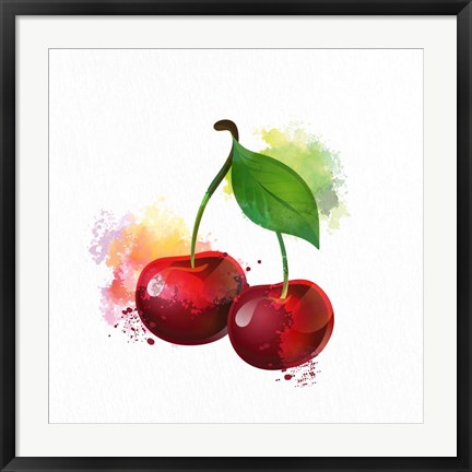 Framed Fruit 2 Print