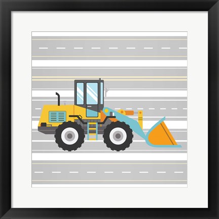 Framed On the Road 1 Print