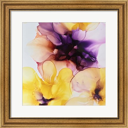 Framed Vibrant Floral 2 Print
