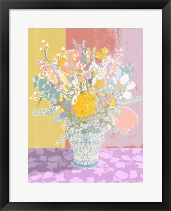 Framed Loveliest Bouquet Print