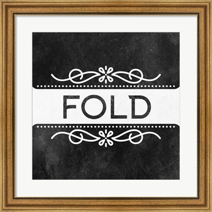Framed Wash Dry Fold 3 v2 Print