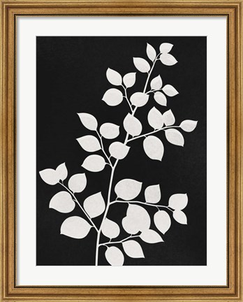 Framed Silhouetted Growth 2 Print