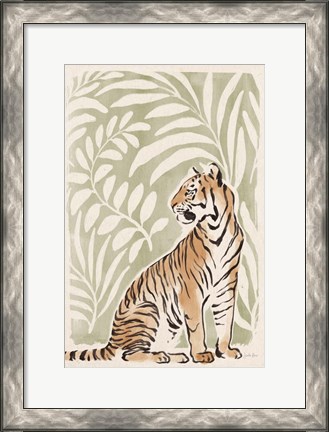 Framed Jungle Cats II v2 Print