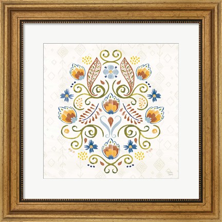 Framed Sweet and Spicy XV Colorful Print