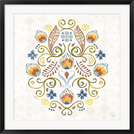 Framed Sweet and Spicy XV Colorful Print